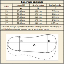 Cargar imagen en el visor de la galería, Ballerinas en punta con moño