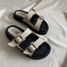 Cargar imagen en el visor de la galería, Sandalias de doble hebilla
