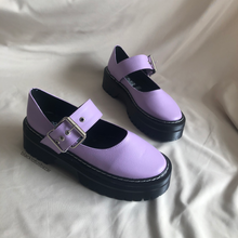 Cargar imagen en el visor de la galería, Zapatos Mary Jane lila