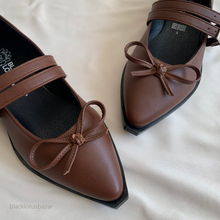 Cargar imagen en el visor de la galería, Ballerinas en punta con moño