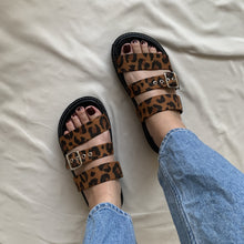 Cargar imagen en el visor de la galería, Sandalias de tres tiritas metedera