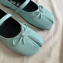 Cargar imagen en el visor de la galería, *PAR ÚNICO* Ballerinas azul aguamarina talla 26