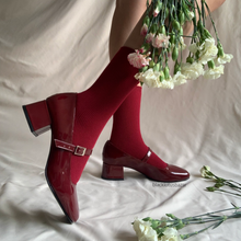 Cargar imagen en el visor de la galería, Mary janes tintos