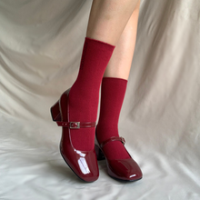 Cargar imagen en el visor de la galería, Mary janes tintos