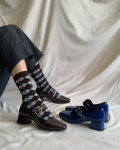 Cargar imagen en el visor de la galería, Mary janes café charol