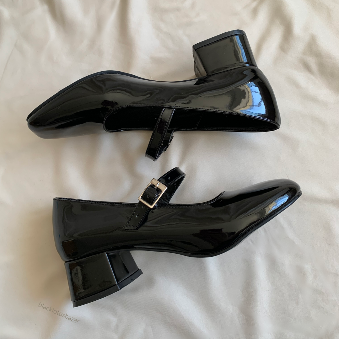 Chaussures Mary-Jane PieSanto Charol Noir Pour Femme – Fabriqué En Espagne, Confort Quotidien, Semelle Intérieure Amovible