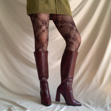 Cargar imagen en el visor de la galería, Bota alta tinto mate