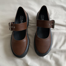 Cargar imagen en el visor de la galería, Zapatos Mary Jane marron
