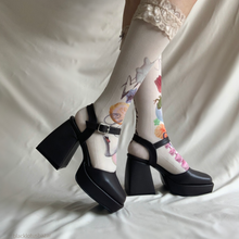 Cargar imagen en el visor de la galería, Zapatos con pulsera café mate