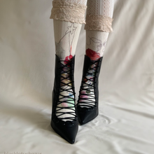 Cargar imagen en el visor de la galería, Botines kitten negros