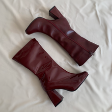 Cargar imagen en el visor de la galería, Bota bicolor tinto