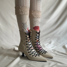 Cargar imagen en el visor de la galería, Botines kitten nude