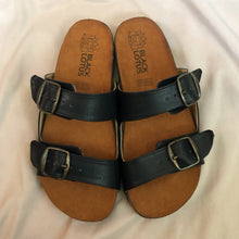 Cargar imagen en el visor de la galería, Sandalias de corcho doble hebilla
