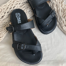 Cargar imagen en el visor de la galería, Sandalias doble hebilla cruzadas