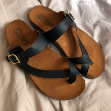 Cargar imagen en el visor de la galería, Sandalias de corcho orcapoyo cruzadas