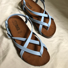 Cargar imagen en el visor de la galería, Sandalias de corcho tiritas