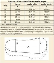 Cargar imagen en el visor de la galería, Sandalias de tres tiritas