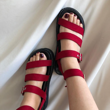 Cargar imagen en el visor de la galería, Sandalias de cuatro tiras