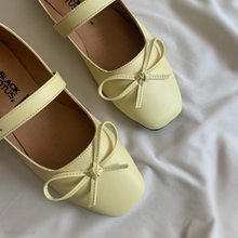 Cargar imagen en el visor de la galería, Ballerinas con moño amarillas *edición especial*
