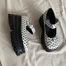 Cargar imagen en el visor de la galería, Mary janes maxi con moño *Edición aniversario polka*
