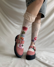 Cargar imagen en el visor de la galería, Zapatos Mary Jane rosa peach
