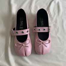 Cargar imagen en el visor de la galería, *PAR ÚNICO* Ballerinas rosa mate talla 23
