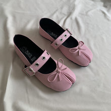 Cargar imagen en el visor de la galería, *PAR ÚNICO* Ballerinas rosa mate talla 23
