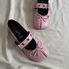 Cargar imagen en el visor de la galería, *PAR ÚNICO* Ballerinas rosa mate talla 23

