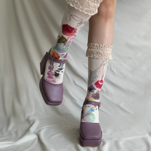 Cargar imagen en el visor de la galería, Zapatos con pulsera violeta mate
